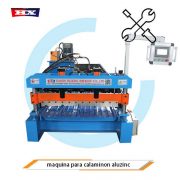 maquina para calaminon aluzinc